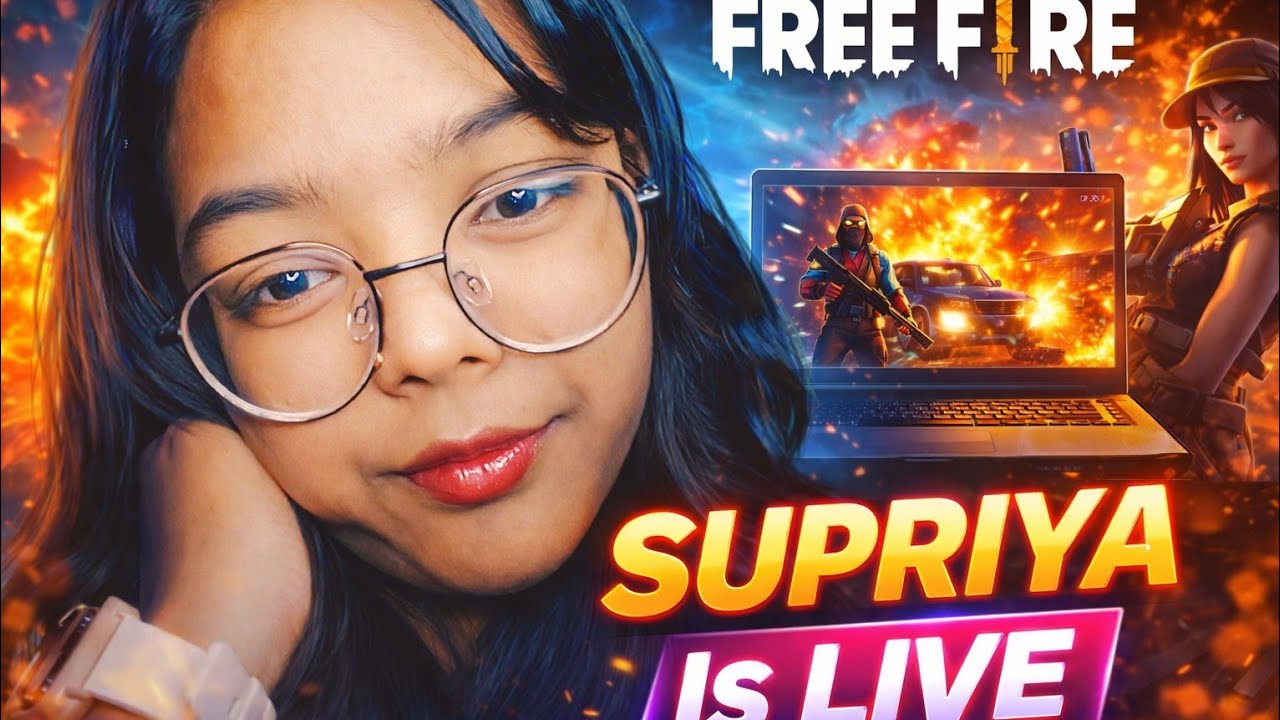 TEAM CODE WITH SUBSCRIBER || FREE FIRE || SUPRIYA GUPTA || REAL GAMEPLAY || GO FOR 2K SUBSCRIBER