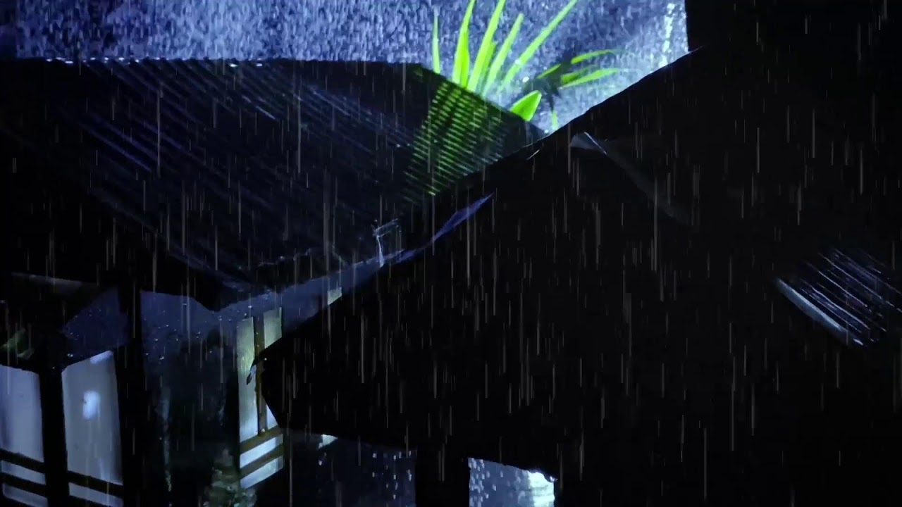 Rain on Window at Night | Deep Sleep in Minutes