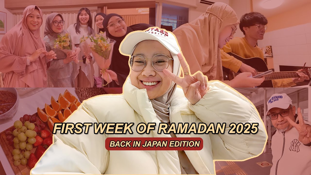 Ramadan with family in Japan & hosting iftar with Indo peeps