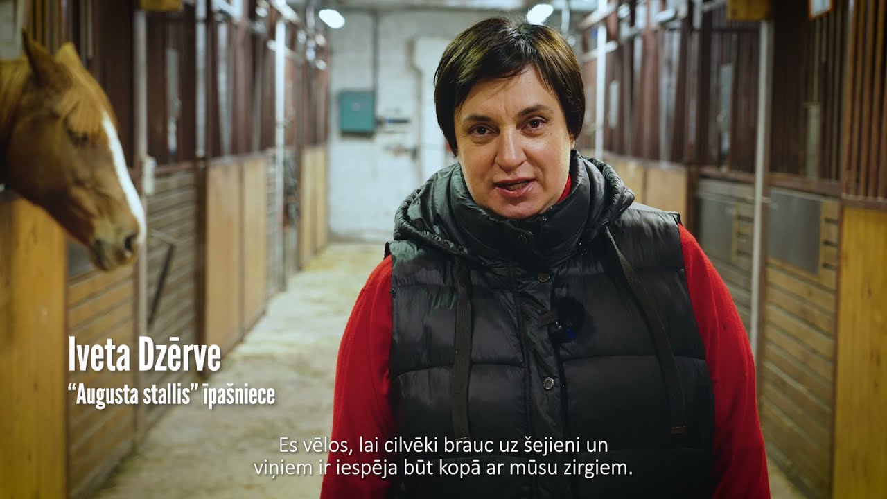 Ceļā pie zirga | Augusta Stallis