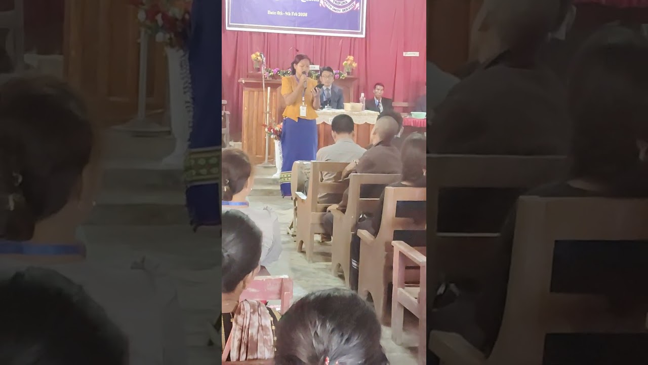 Bera msa dei kma pai ye tong khou Bru gospel song miss Pocholy Bru 