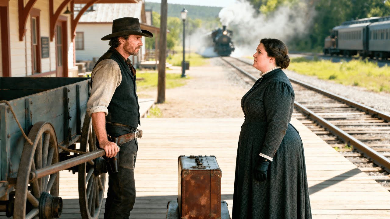 Widowed Cowboy Meets ‘Too Fat’ Bride Left at the Station—Then Marries Her That Same Day