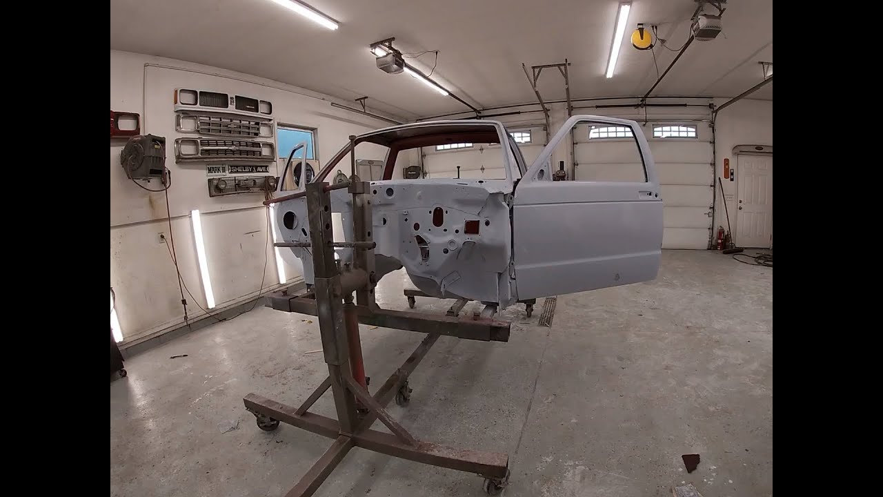 1992 GMC Sonoma GT part 4. Painting the cab.