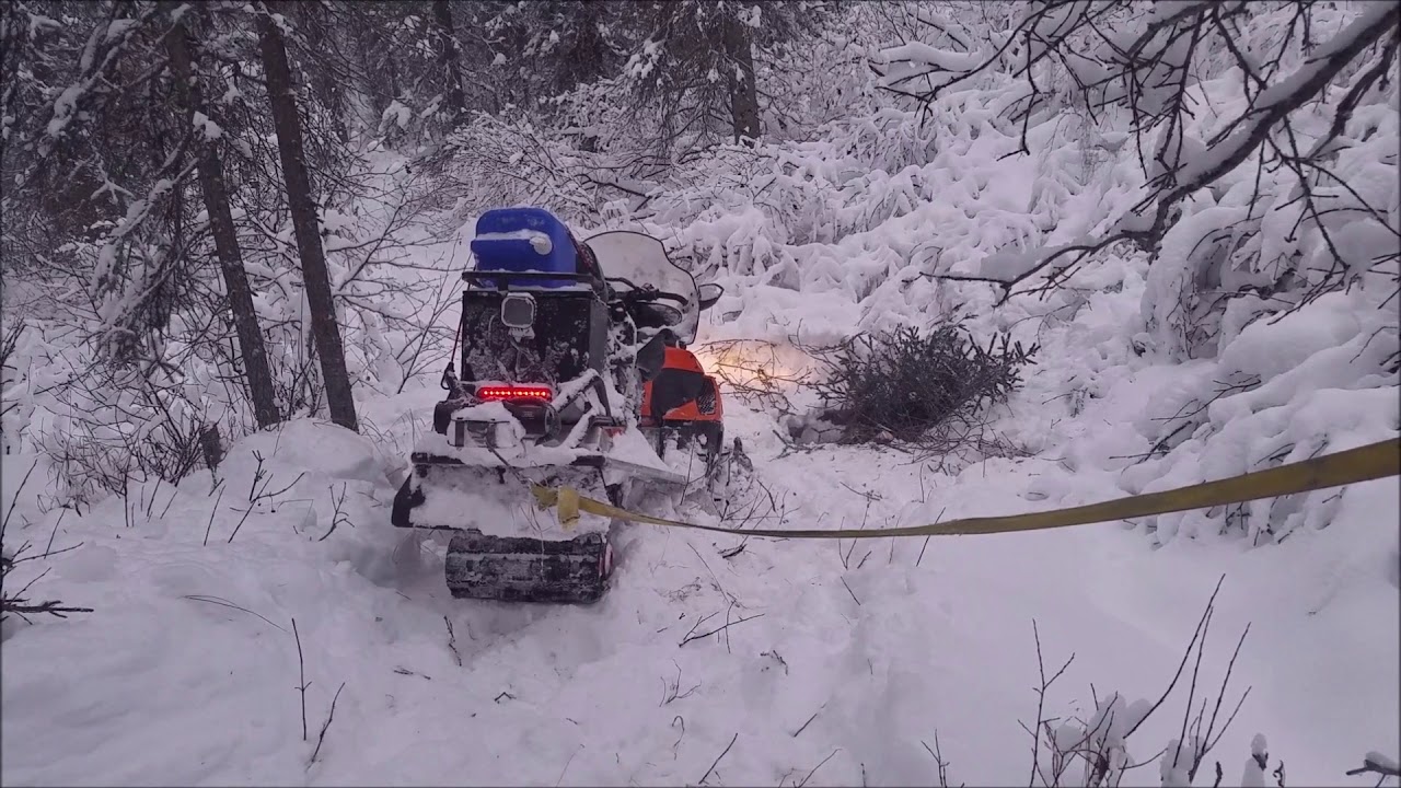 Breaking trail
