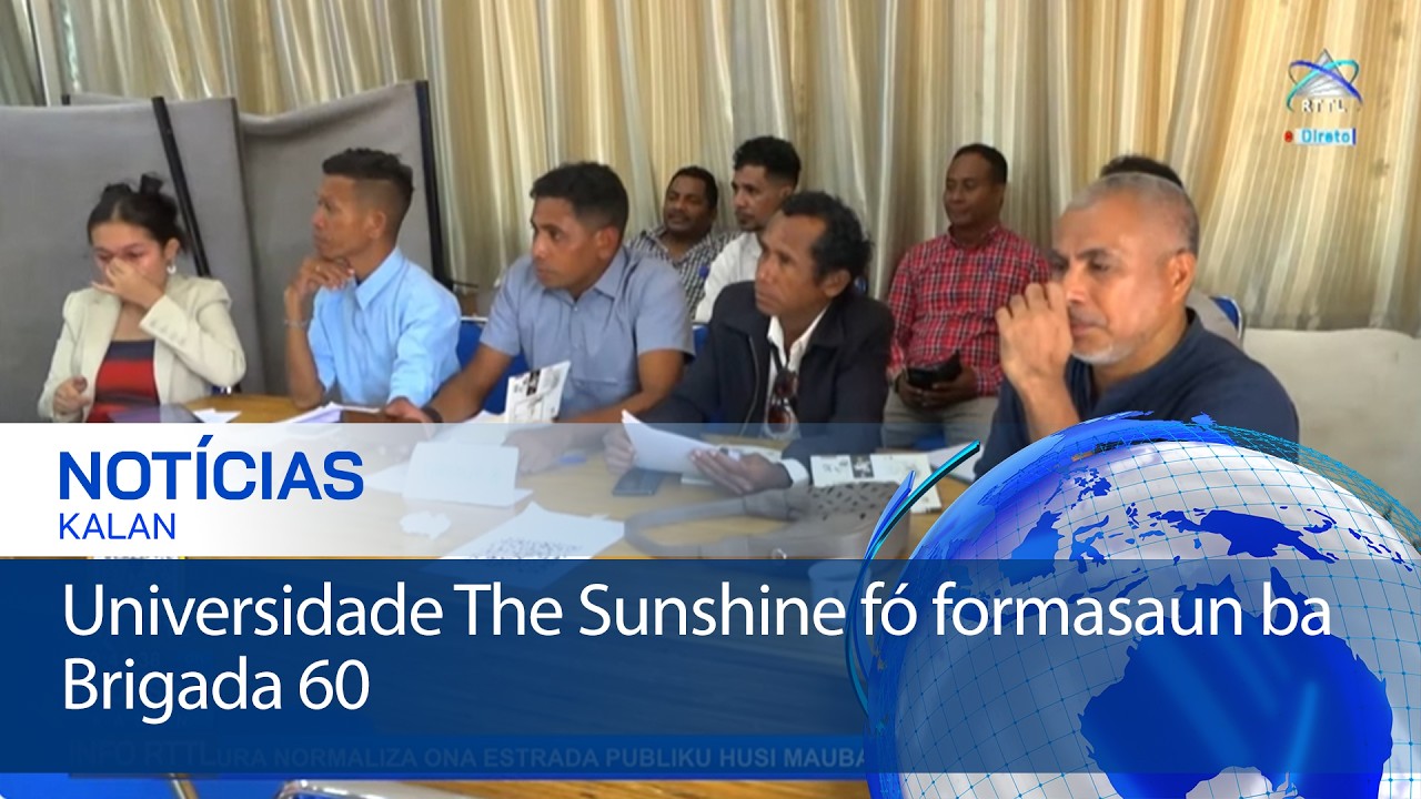 Universidade The Sunshine fó formasaun ba Brigada 60