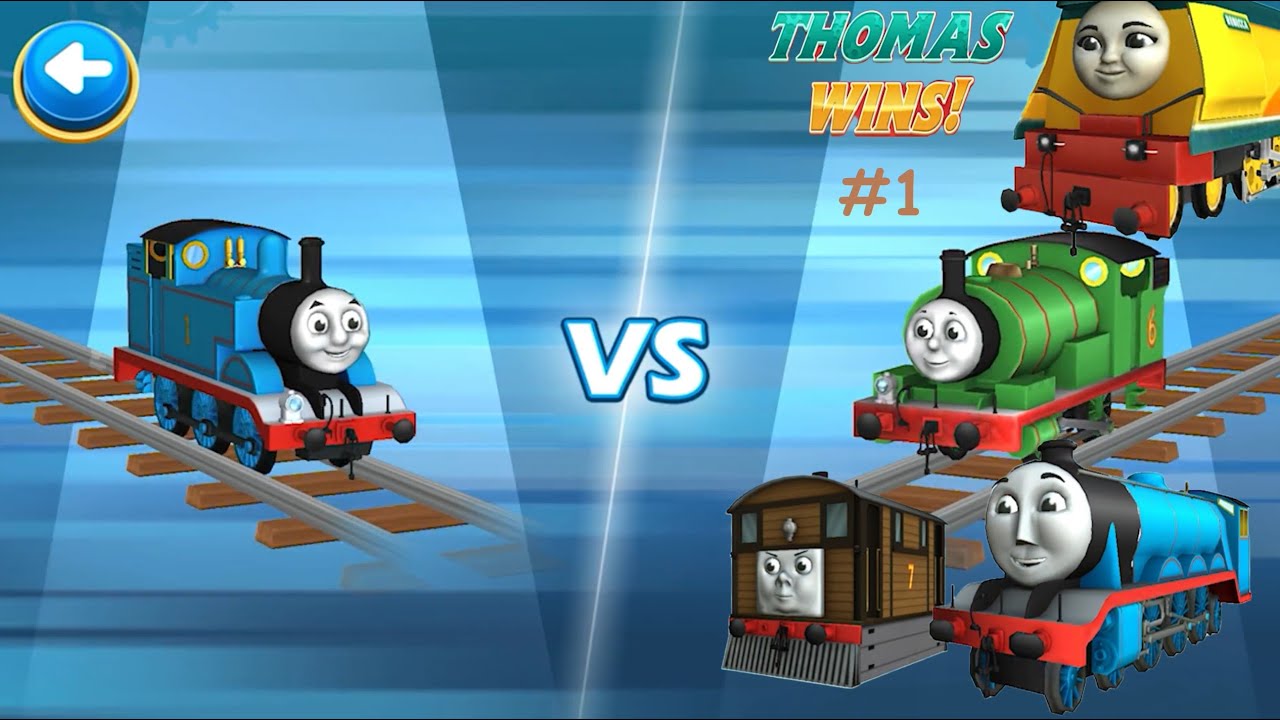 Superstar Racer Thomas Challenge #1 - Two Players - Percy/Toby/Rebecca/Gordon