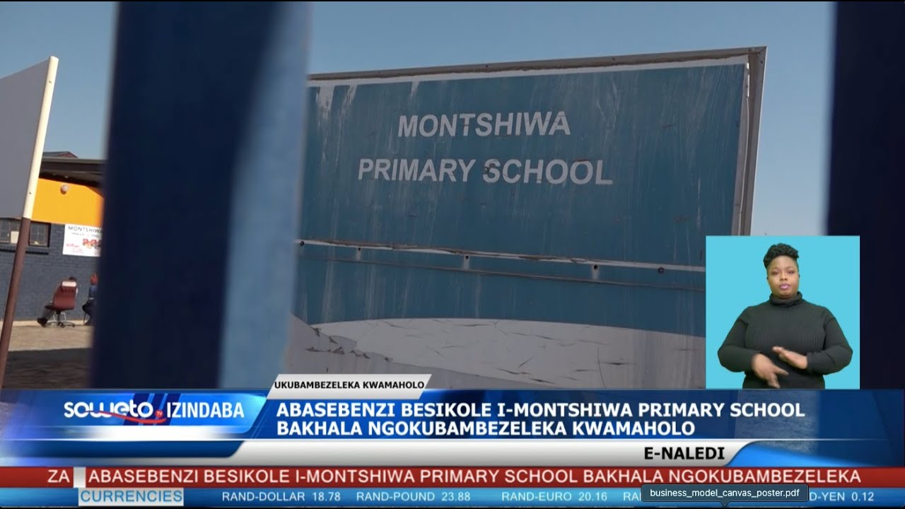 SOWETO TV NEWS | ABASEBENZI BESIKOLE I-MONTSHIWA PRIMARY SCHOOL BAKHALA NGOKUBAMBEZELEKA KWAMAHOLO