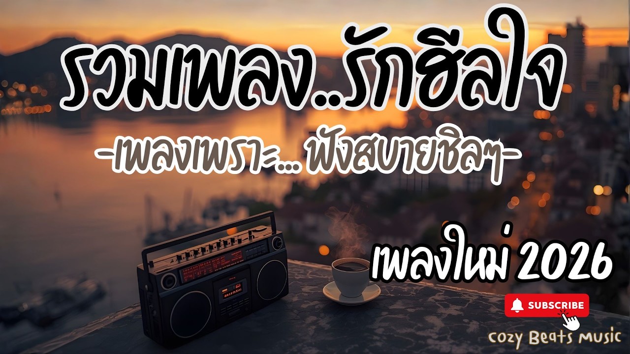 🌙รวมเพลงไทยฟังสบาย เพลงรักฮีลใจ Pop R&B Lo-fi R&B เพลงใหม่2026 เพลงฟังเพลินชิลเวลาทำงาน ฟังเวลาขับรถ