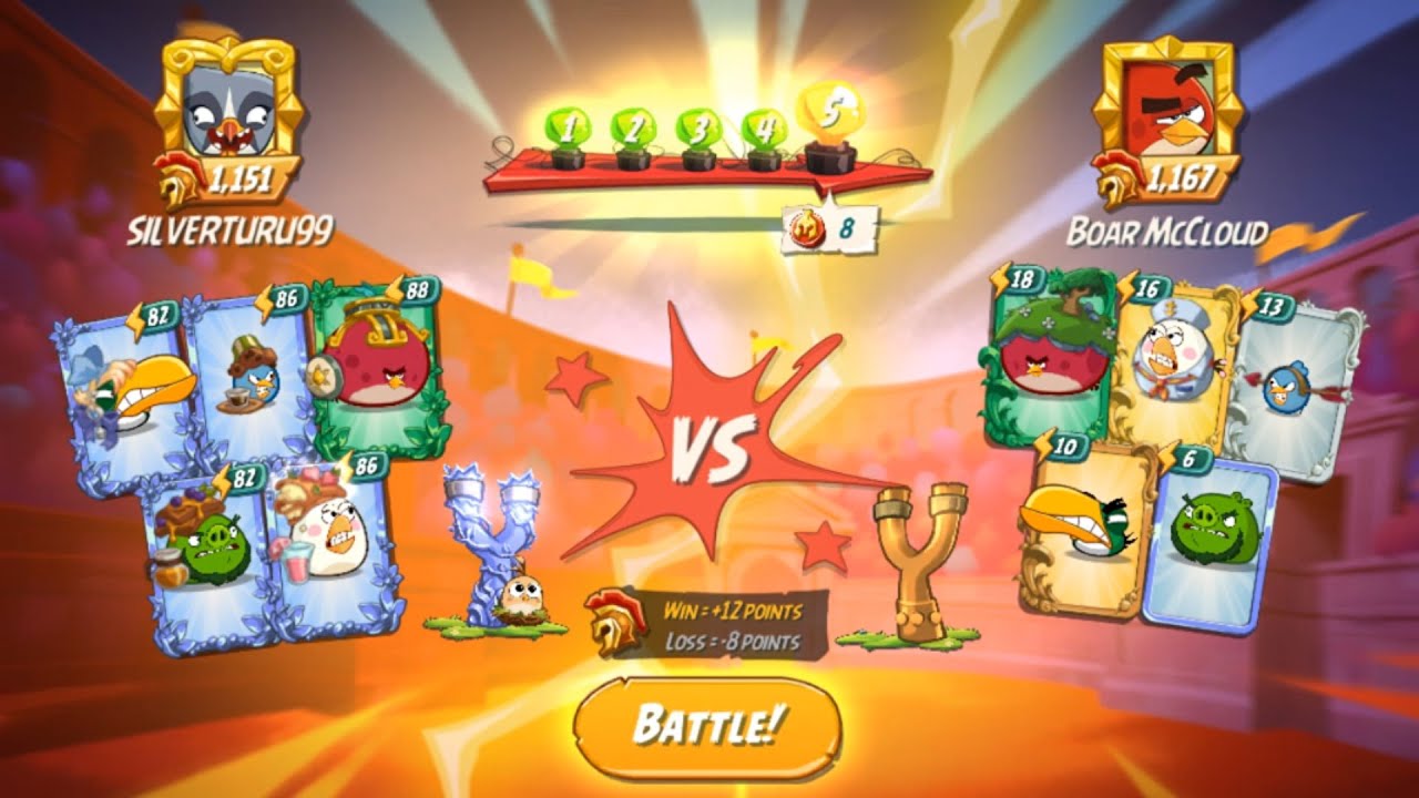 Angry Birds 2 AB2 Arena Battle Player VS Player PVP