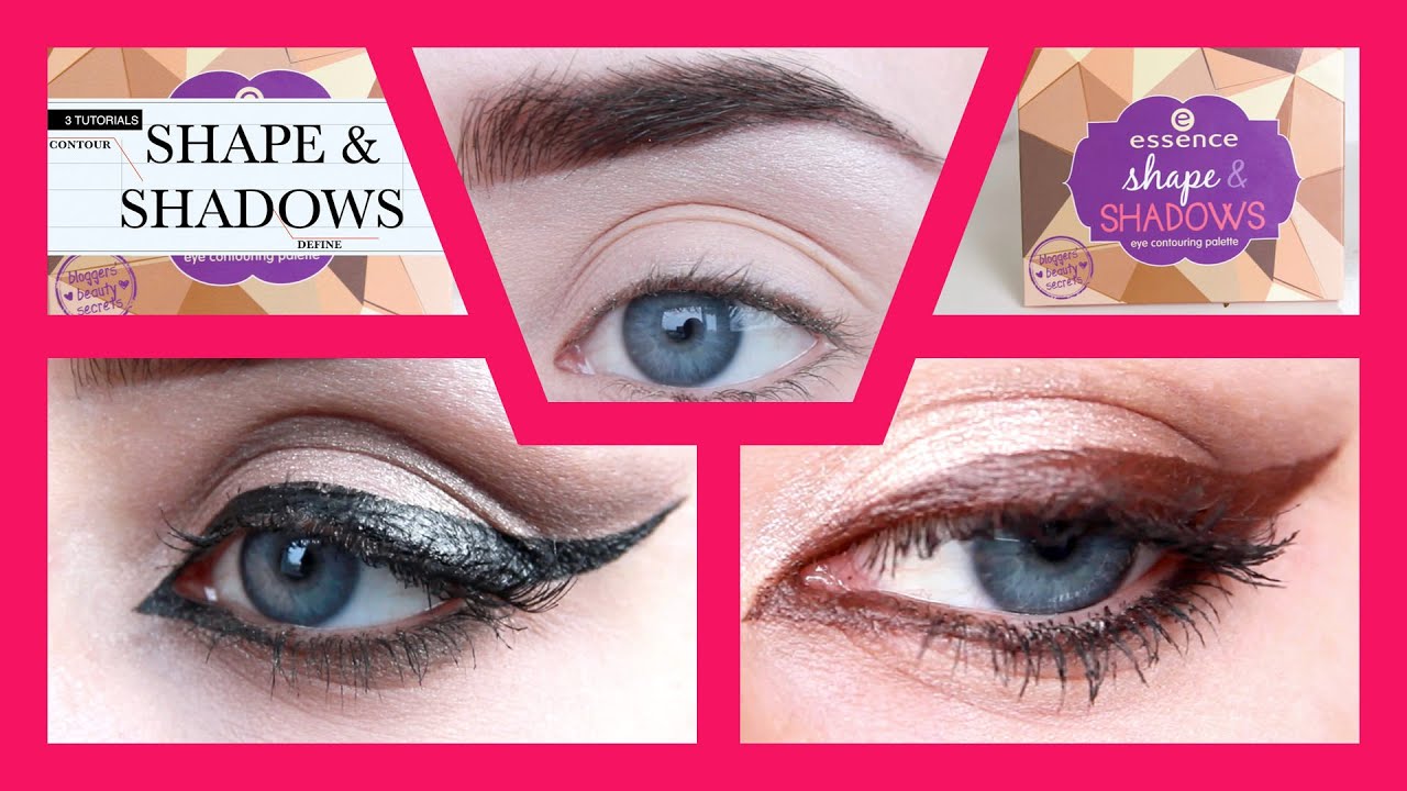 Strikeapose essence shape & shadows eye contouring palette tutorial!