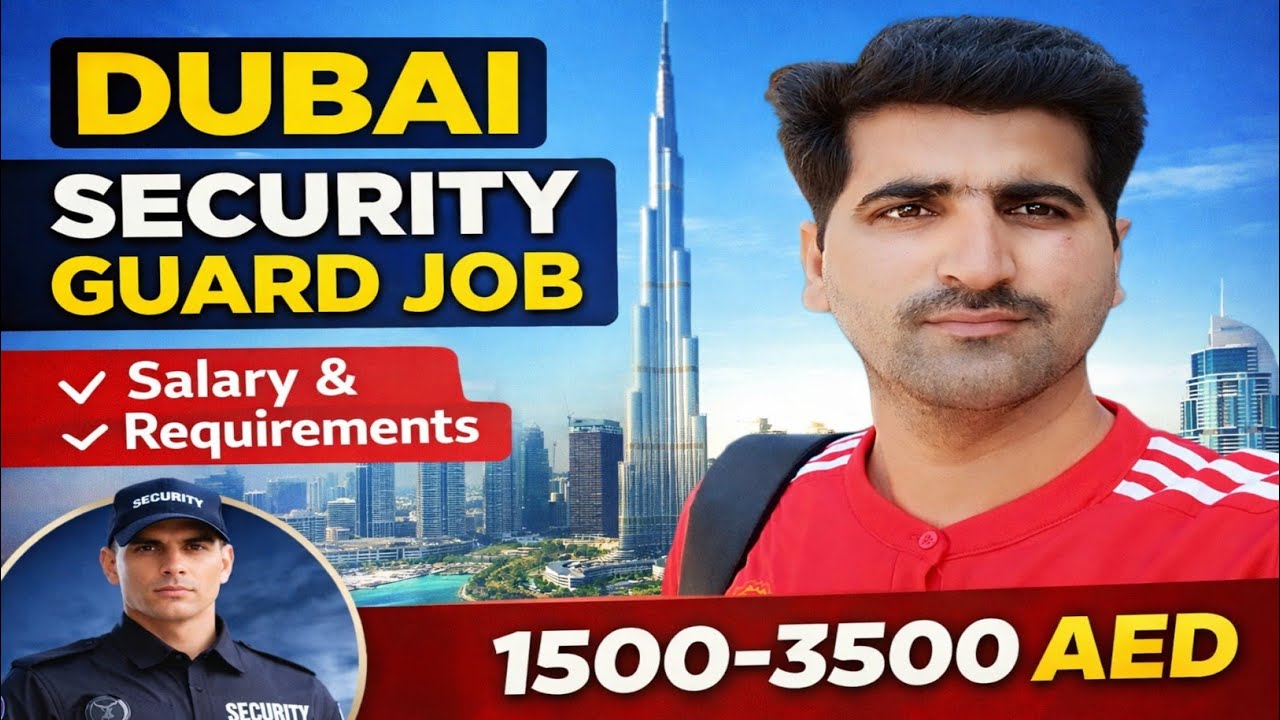 Security Guard Job in Dubai | Salary & Requirements | Complete Guide 2026