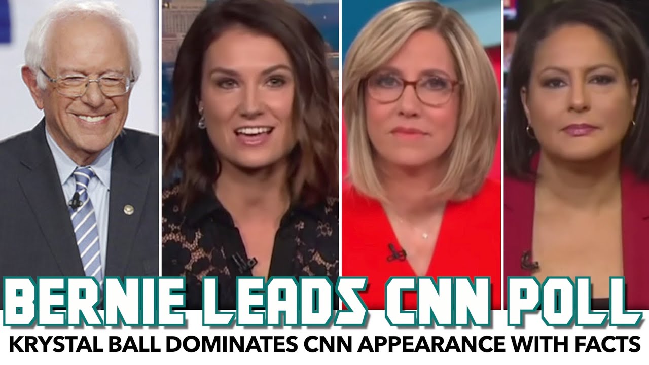 Krystal Ball Dominates CNN Appearance With Facts As Sanders Takes National Lead