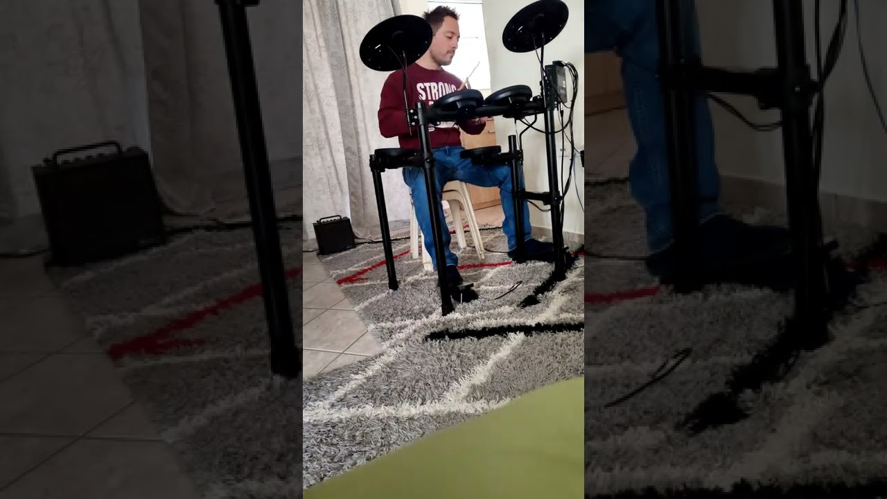 Stayin Alive-Bee Gees-Yamaha DTX drums!