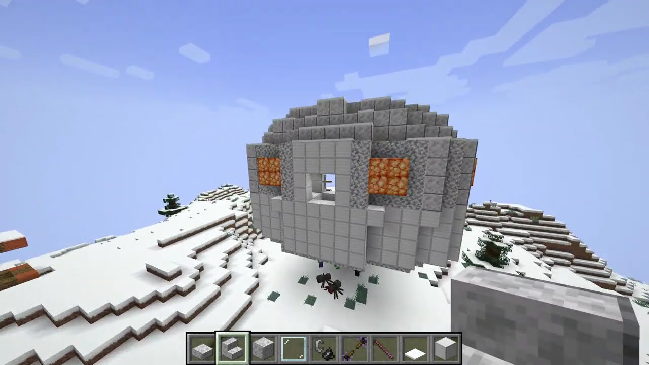 Cool Tardis thing I built with immersive portal mod!