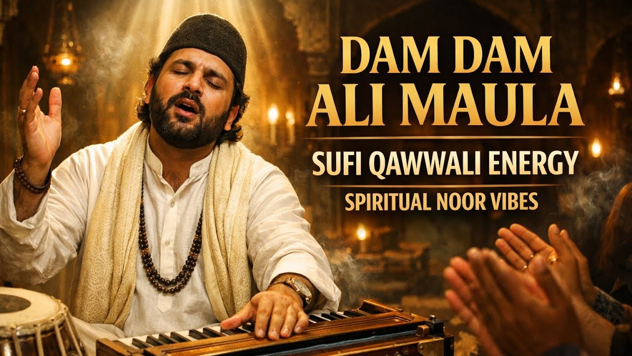 Dam Dam Ali Maula | Powerful Sufi Qawwali 2026 | Spiritual Noor & Zikr Vibes