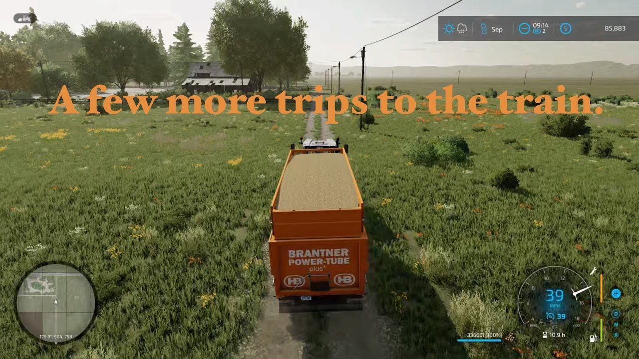 Western Wilds Tramlines - selling more oats - Farming Simulator 22