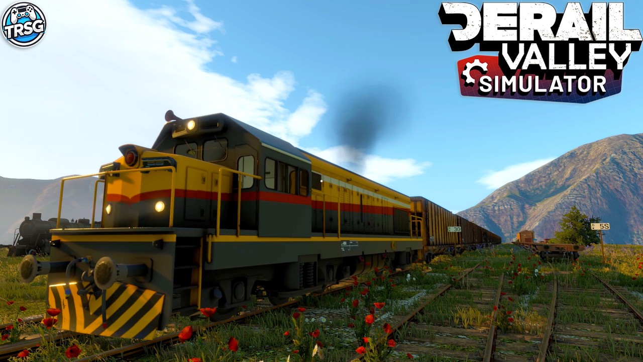 Derail Valley - Hauling 1200 Tons of Coal to Coal Power Plant with the DE6! #133