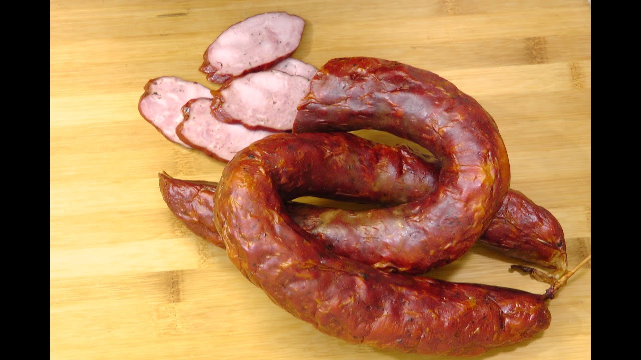Wędliny z PRL-u... Kiełbasa ŁOWIECKA pieczona