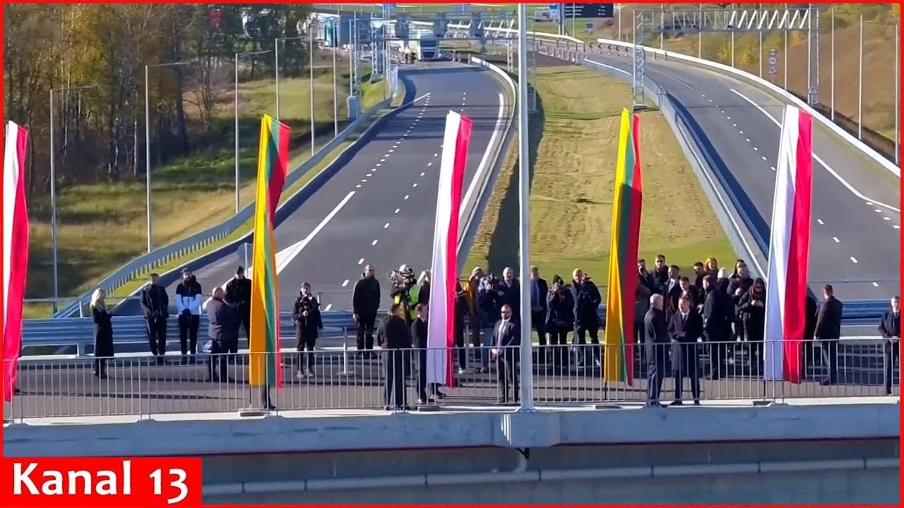 Новая дорога, соединяющая страны Балтии с Польшей, открывается на фоне напряженности в отношениях...