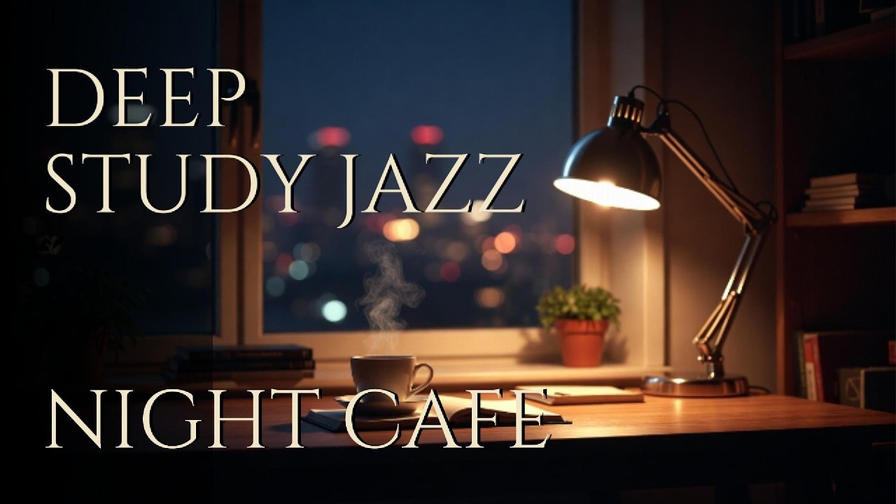 Deep Study Jazz ☕ Night Focus Music for Work & Relaxation