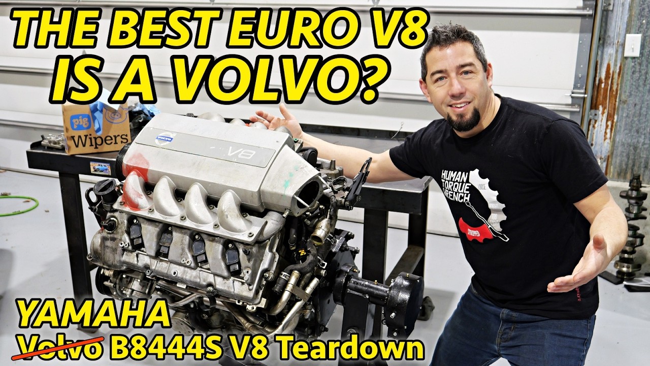 Volvo B8444S 4.4L V8 Teardown. The Best European V8 Engine? I FINALLY Found A Bad One After YEARS!