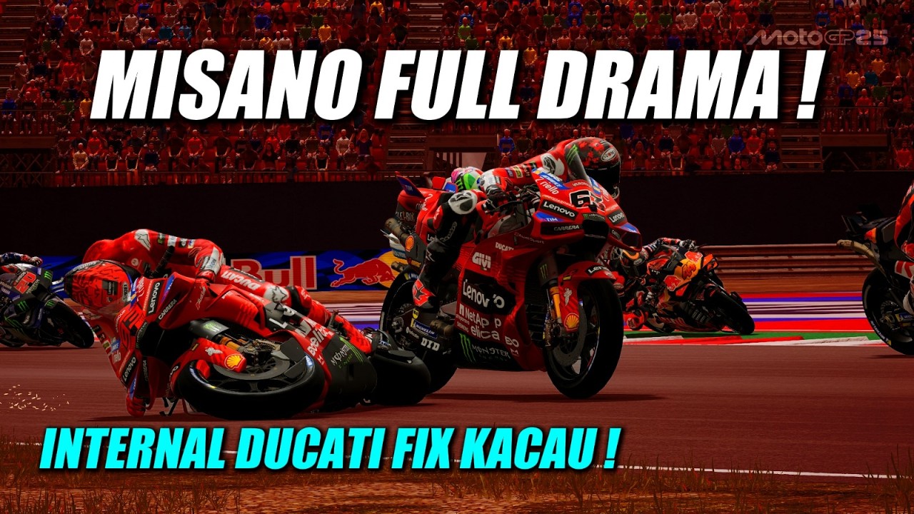 CHAOS‼️KEDUA DUCATI BERSETERU UNTUK MENGALAHKAN AHMAD KASHIM ! | Career #15