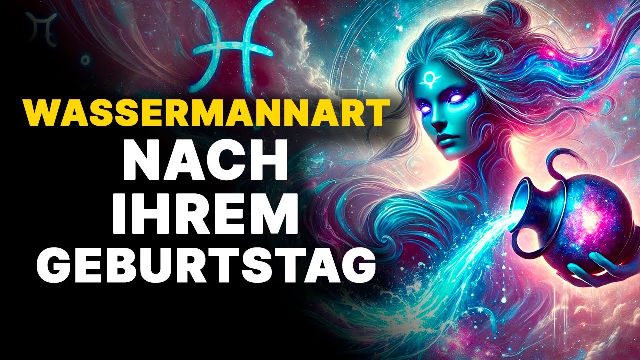 Wassermann-Typen: Finde deinen anhand deines Geburtsdatums heraus!