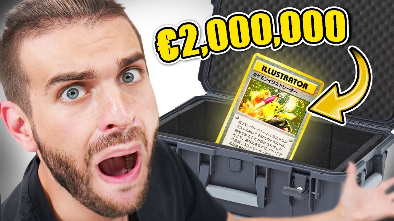 HO TROVATO LA CARTA POKEMON PIU COSTOSA AL MONDO (Pikachu Ilustrator)