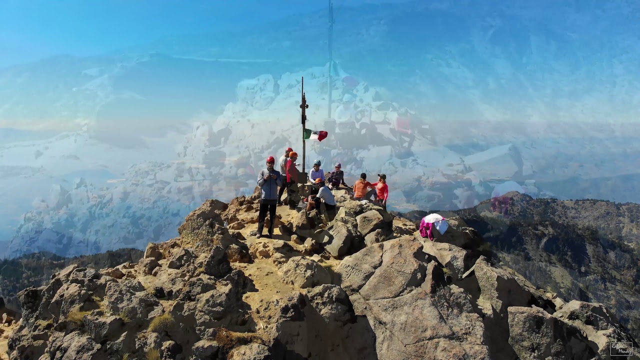 Nevado de Colima 4K - Hiking footage with DJI Mavic Air Drone