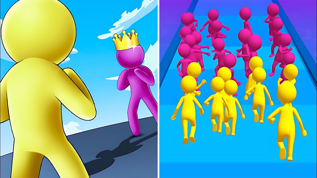 Giant Rush Vs Join Clash 3D🔥🔥🔥Max Levels Walkthrough Android IOS Update Gameplay HE12
