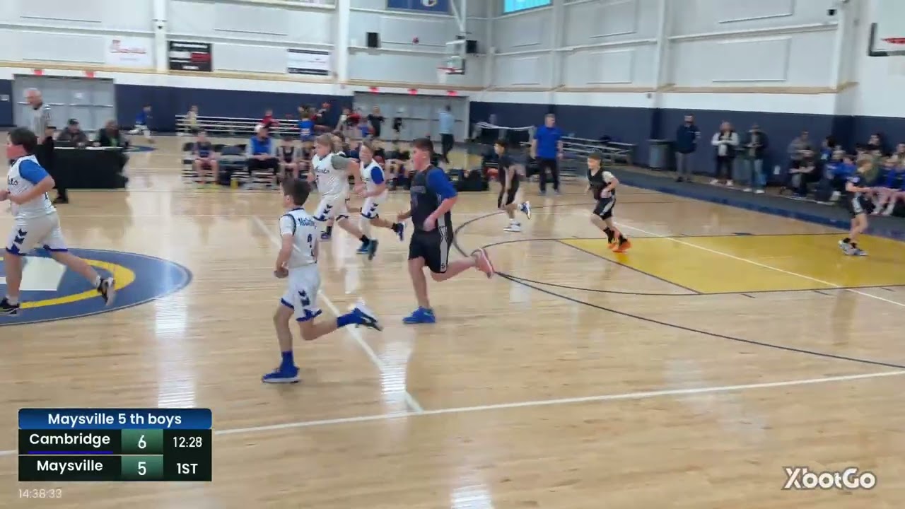 2/7/26 Maysville vs Cambridge 5th boys