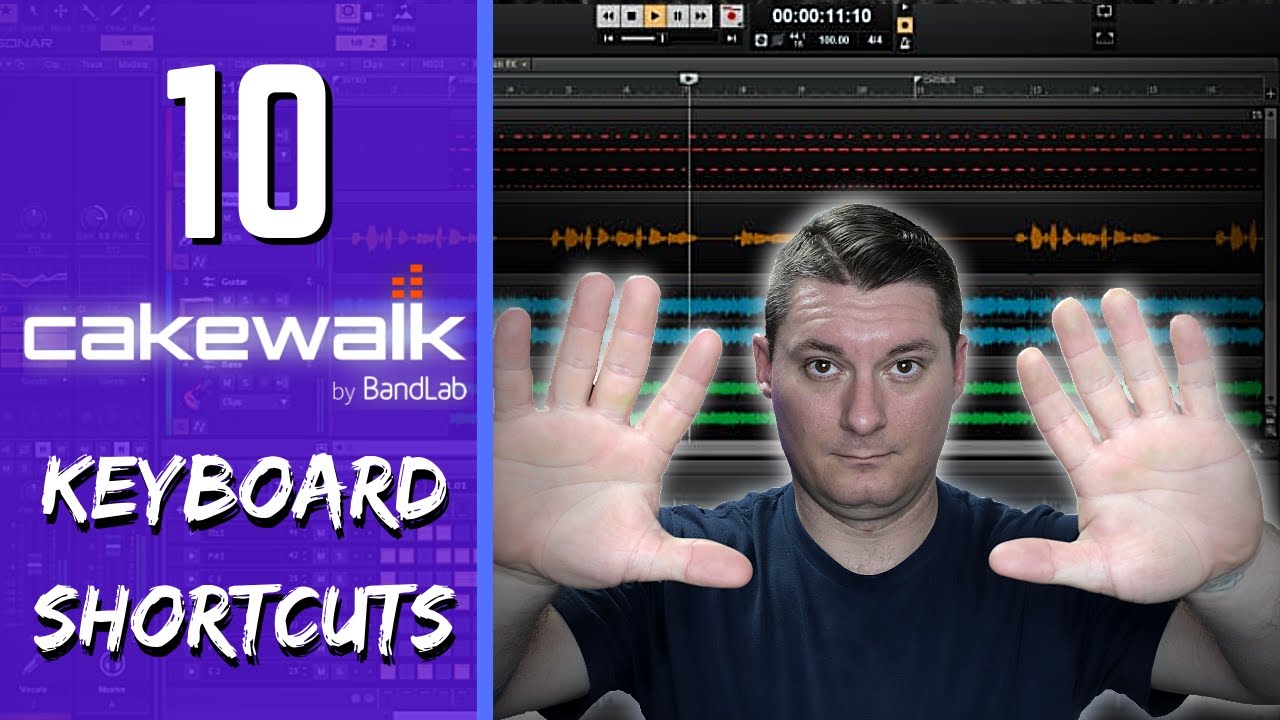 10 приемов Cakewalk, которые сэкономят ваше время — обучающее видео Cakewalk от BandLab