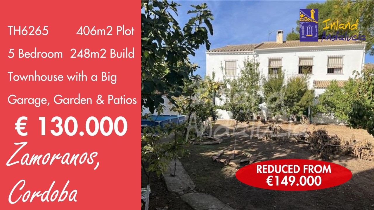 Продается таунхаус с 5 спальнями, большим гаражом и садом, стоимостью 130 000 долларов, расположе...