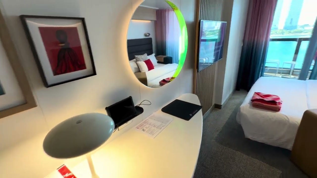 Virgin Voyages XL Sea Terrace Room Tour 