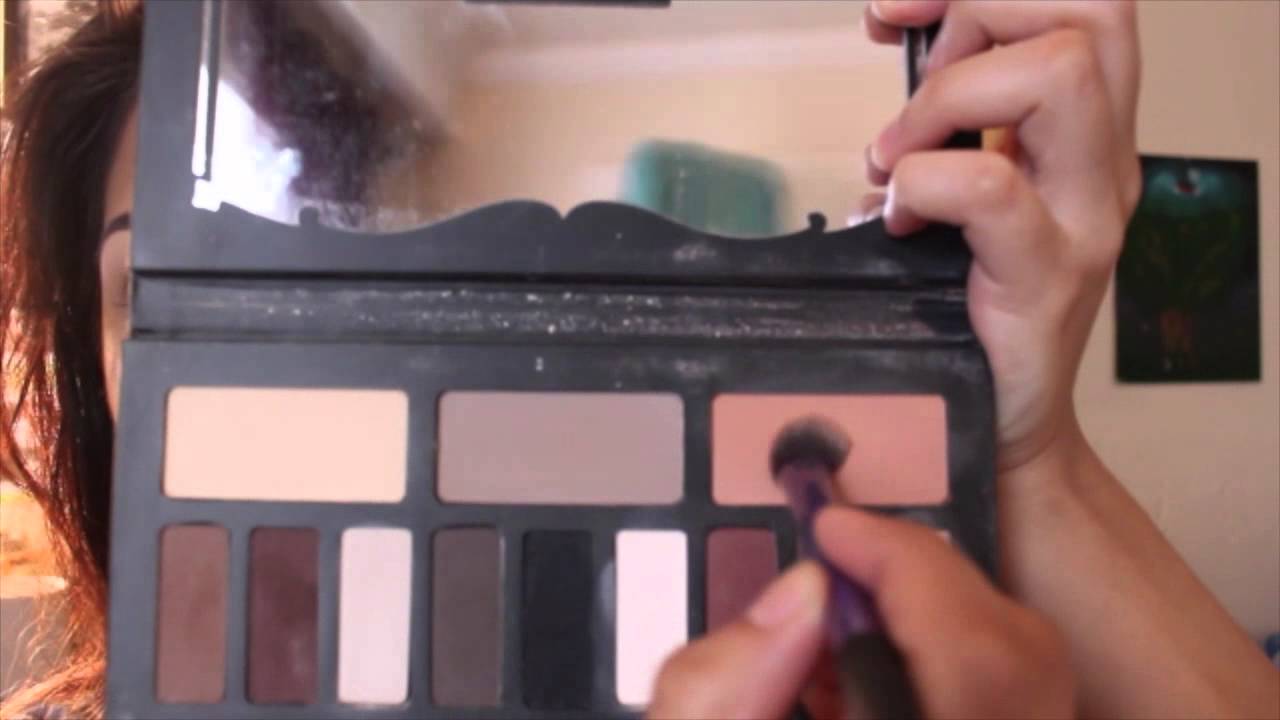kat von d shade + light eye contour palette | eyeshadow tutorial | aimeefaith