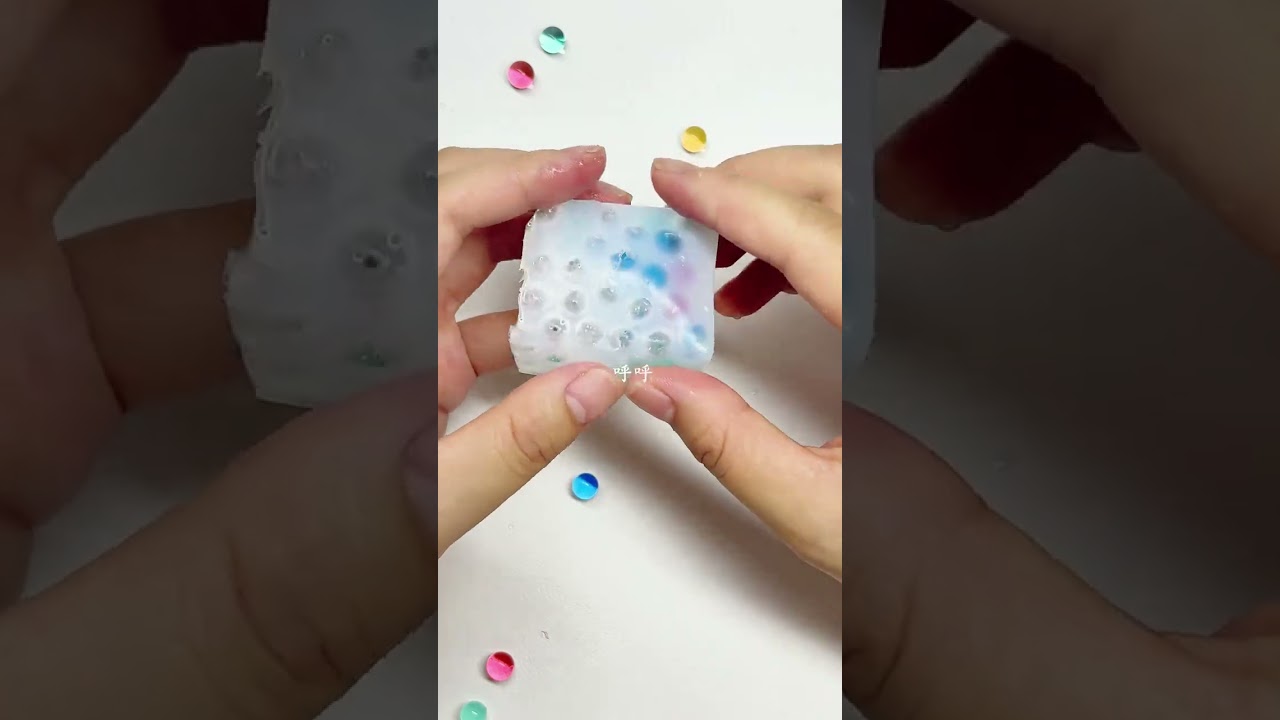 Squeeze a square water baby
