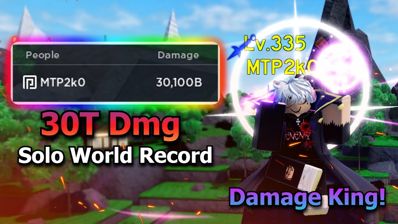 30T Dmg Solo World Record, The Ultimate Damage Farm Word Record | All Star Tower Defense