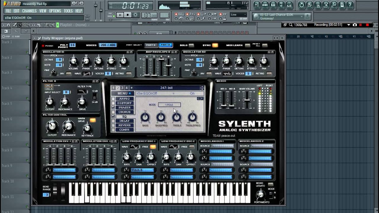 How to Make Amazing Uplifting Trance Pad in Sylenth1 FL Studio