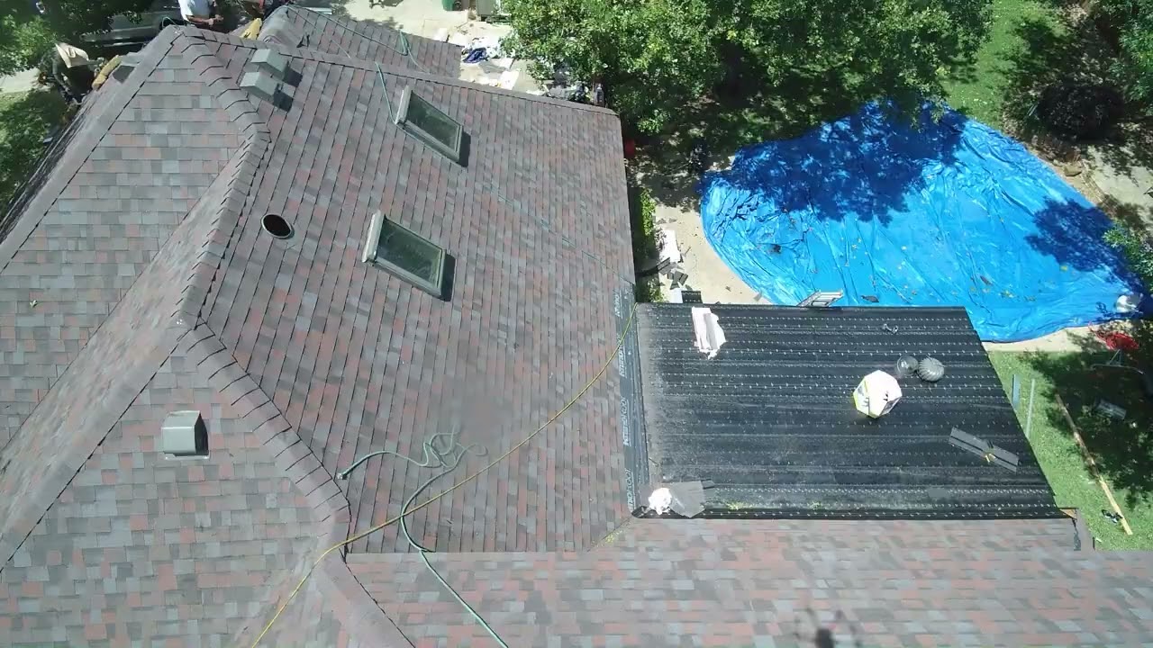 Shingle Roof Replacement in Denton, Texas | Forrestridge Neighborhood Roofing Project