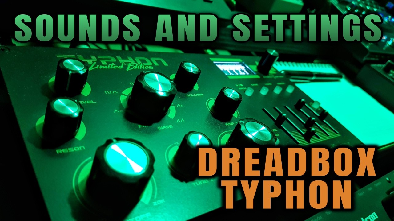 Dreadbox Typhon Analog Synth in a Dawless Setup