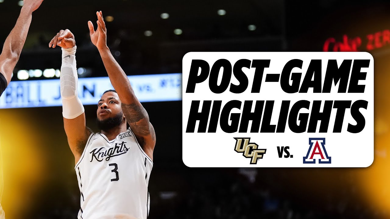 UCF Men’s Basketball vs. Arizona,  // FULL GAME HIGHLIGHTS // Jan. 12, 2025