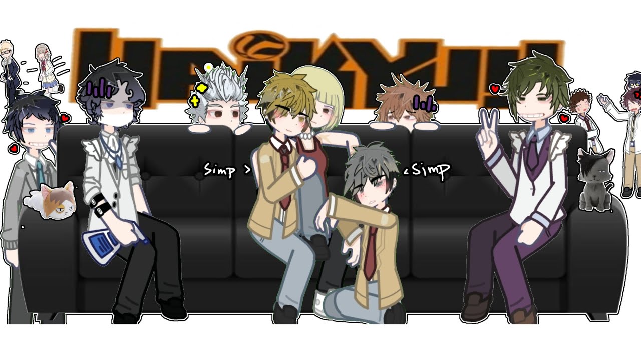 haikyuu reacts to karasuno // put in 2x speed! //Sorry for the long wait hehe // some missing //