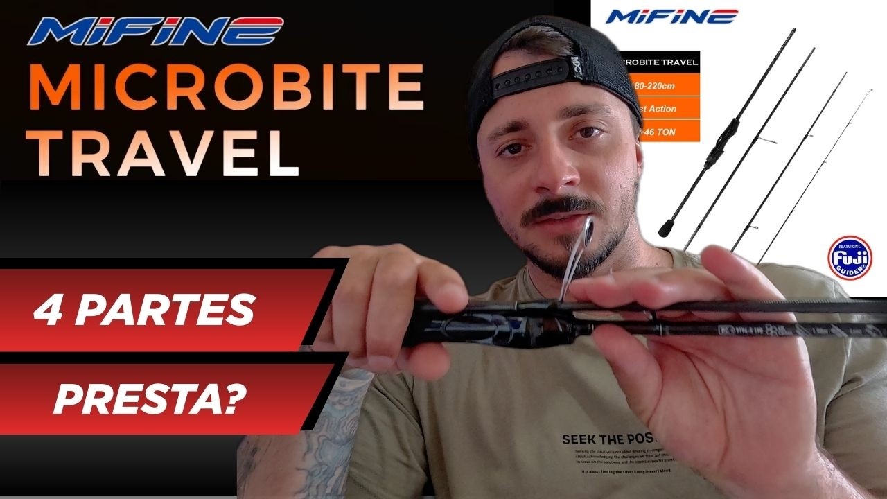 COMPREI UMA VARA ULTRALIGHT DE 4 PARTES NO ALIEXPRESS...NÃO ESPERAVA ISSO