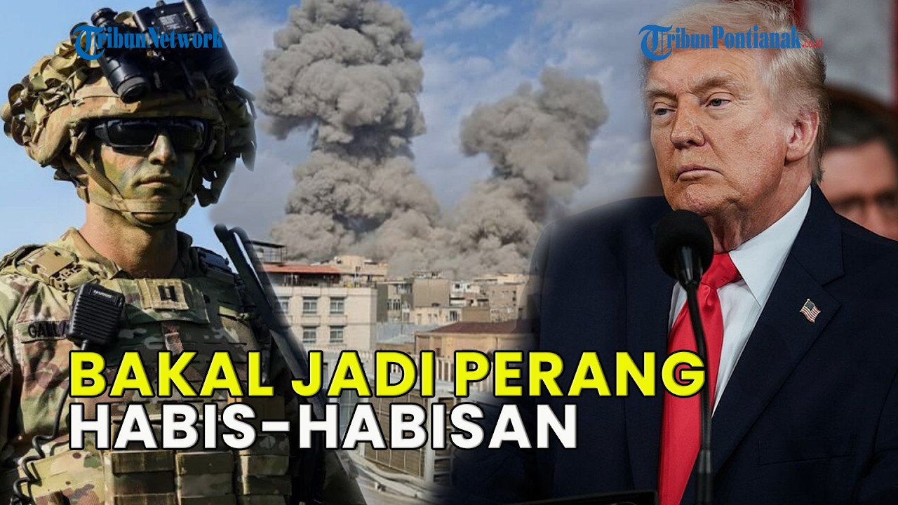 UPDATE❗ KONFLIK MENINGKAT! TRUMP BUKA OPSI GERAKKAN PASUKAN & IRAN KLAIM SERANG KANTOR NETANYAHU