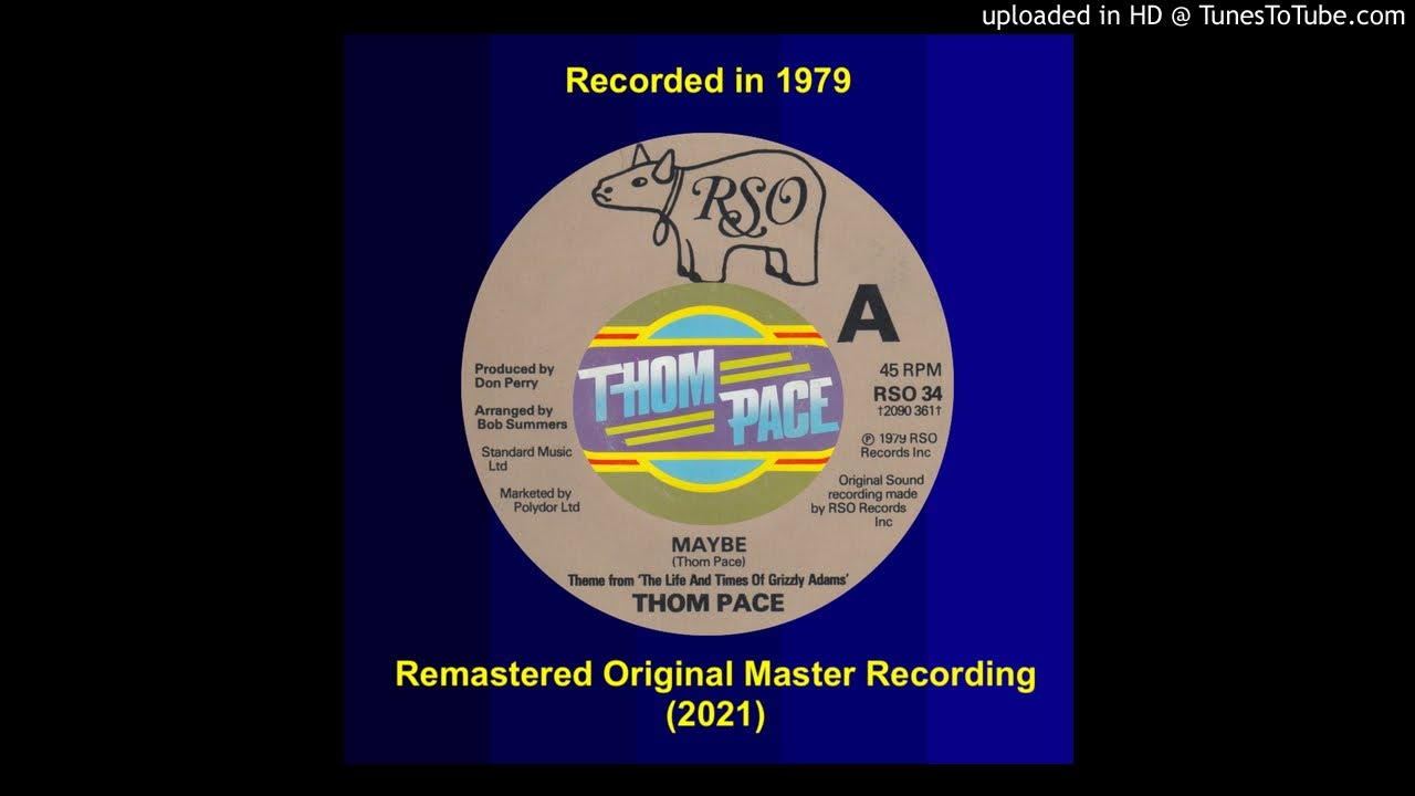 Thom Pace (1979) – Maybe (REMASTERED)