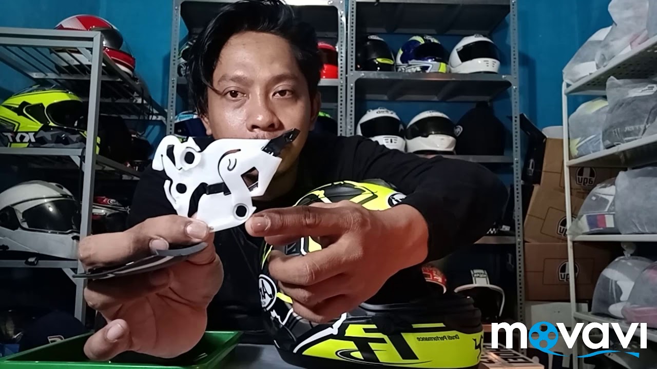 Cara Paling Mudah Cuci & Bongkar Helm Arai ( Part 1 )