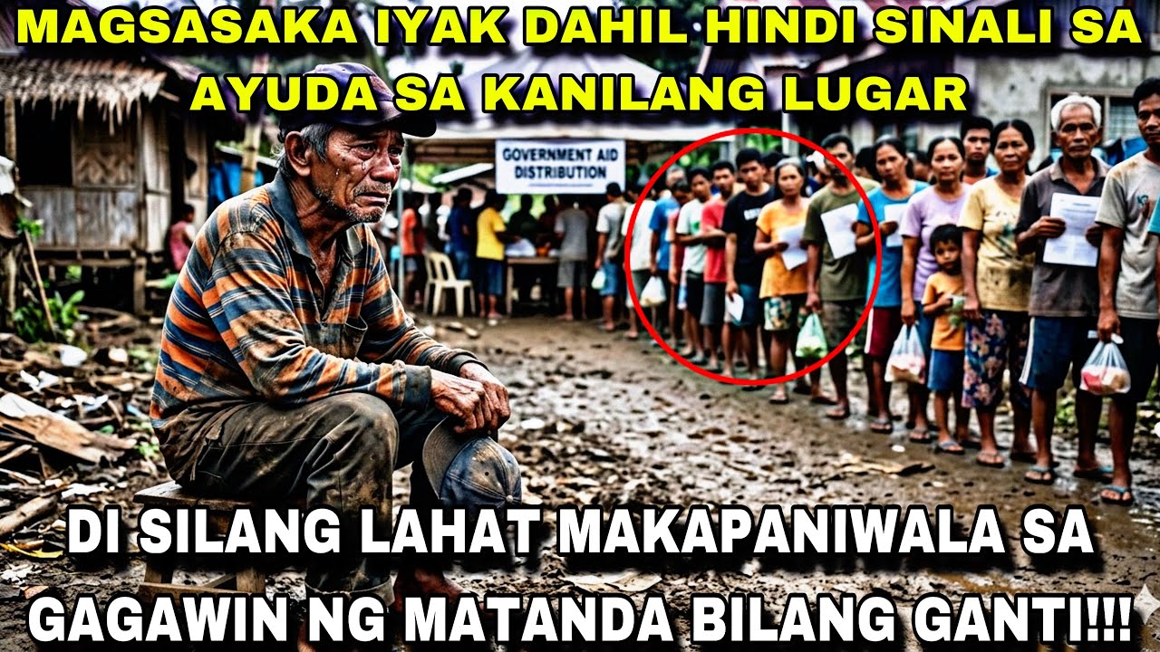 ANG GANTI NG TAONG HINDI ISINALI SA AYUDA NAKAKAIYAK TO 