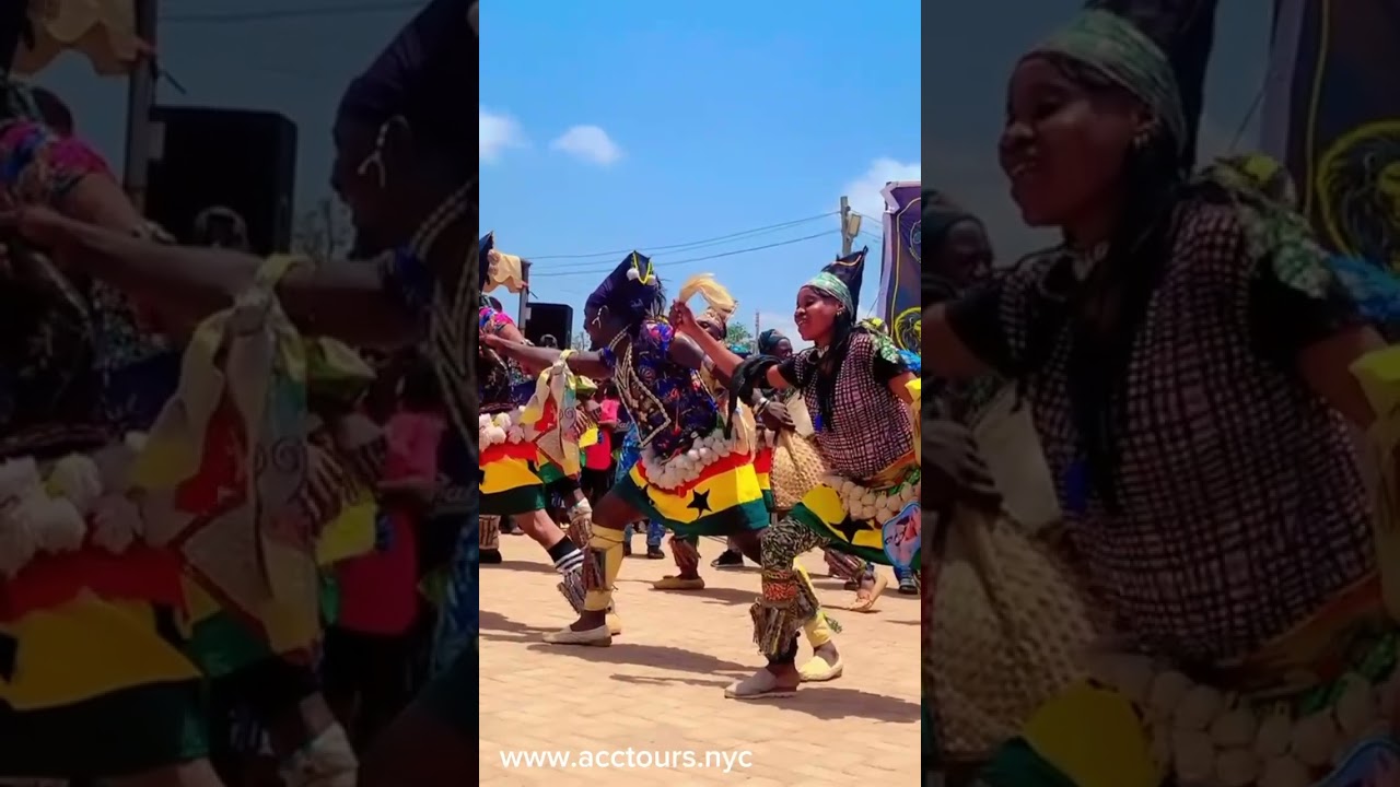 Cultural dance at the palace of Naa Gbewaa in the Northern Region of Ghana
