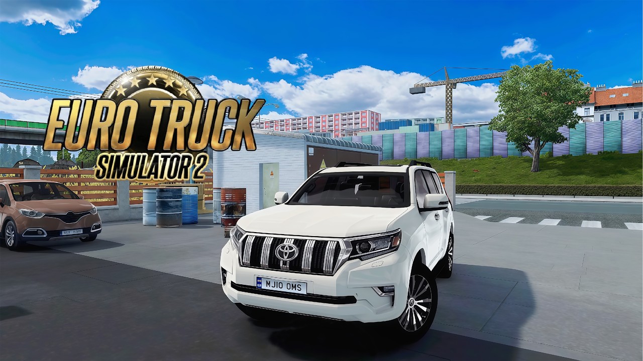 Toyota Land Cruiser Prado J150 2020  - Euro Truck Simulator 2 [POV Wheel Game Play]