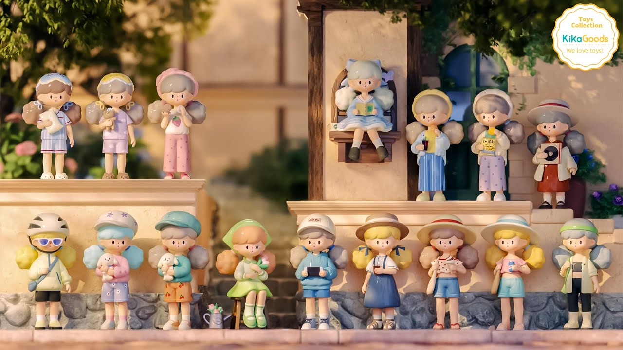 Demonstration Molinta Minor Holiday Series Blind Box#kikagoods #blindbox #toys #collectibles #cute